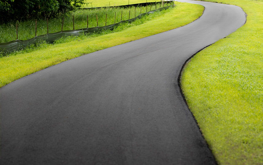 freshly paved