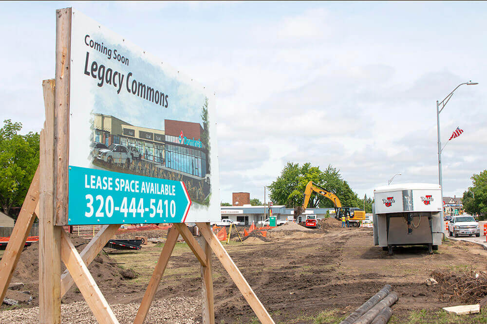 Construction site - Legacy Commons